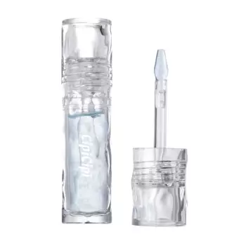 Cipicipi glass plumper lip gloss plumper 02 mizuame blue 3.4g non-sticky lips plump pearl contains