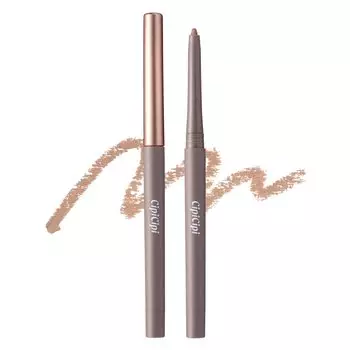 CipiCipi Secret Kiwami Pencil 01 Тени-крем для век [Официальный] Серо-бежевый/Подводка