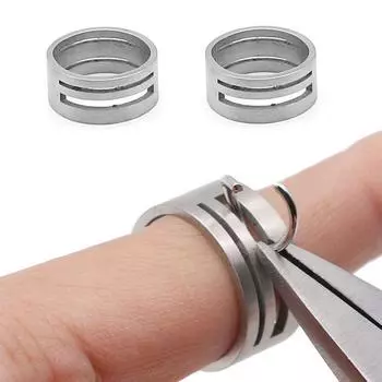 Circle Handmade Craft Pliers Opening Helper Jump Ring Open Closing Jewelry Making Auxiliary tool серебряный