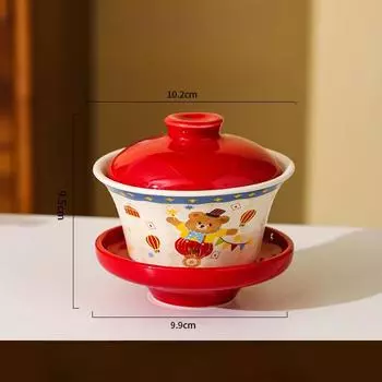 Circus Tea Cups Wedding Gifts Water Cups Gifts Friends Best Friends Cover Bowls Holiday Gifts Tea Sets 140ML