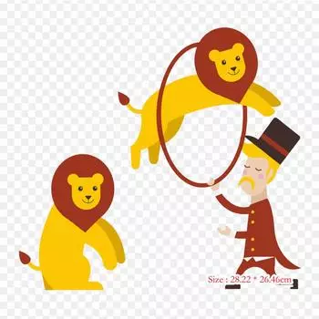 Цирк цирковая акробатика термопереносная печать виниловые нашивки наклейки для одежды DIY аппликации моющиеся нашивки