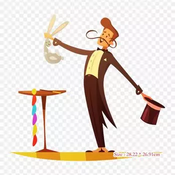 Цирк Мультфильм Цирковой Клоун Термотрансферная Печать Виниловые Нашивки Наклейка для Одежды DIY Аппликации Стираемые Нашивки