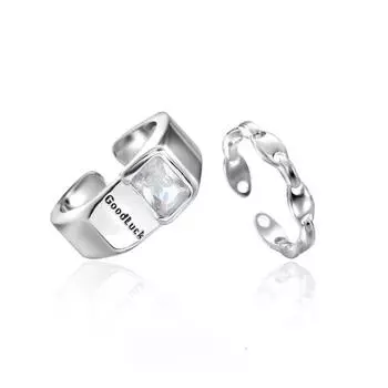 Циркон Свинья Кольцо в Носу Темперамент Личность Женщины Мужчины Мода Простая Цепочка Открытая Регулируемая Пара Кольца День Святого Валентина Ювелирные Изделия Подарки