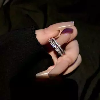 Циркон Свинья Кольцо в Носу Модный Очаровательный Женский Простой Личность Открытые Регулируемые Кольца Мода Ins Стиль Девушки Ювелирные Изделия Подарки