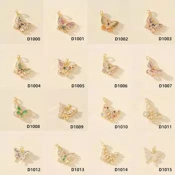 Цирконий бабочка кулон ниша дизайн Sense Light роскошь трехмерное бабочка ожерелье ювелирные аксессуары