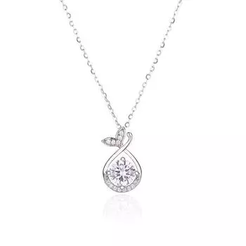 Цирконий рыбий хвост ожерелье женское легкое роскошный нишевый дизайн чувственная ключичная цепочка из нержавеющей стали Ins темпераментная цепочка