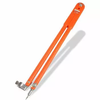 Циркуль для деревообработки, промышленный металлический профессиональный чертёжный карандашный циркуль, измерительный прибор, инструмент, (L)