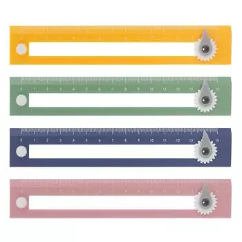 Циркуль Линейка Два в Высокоточном Студенческом Чертежном Циркуле Линейка Инструмент Обучения Green