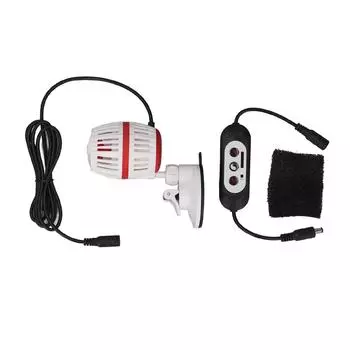 Циркуляционный насос для аквариума, удобное управление, низкий уровень шума, создание волн, погружной водяной насос для аквариума белый