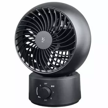 Циркулятор Yamazen, бесшумный, 10 татами, качание влево и вправо, регулировка угла наклона вверх и вниз, 3 уровня регулировки объема воздуха (Вентиляция/Циркуляция воздуха