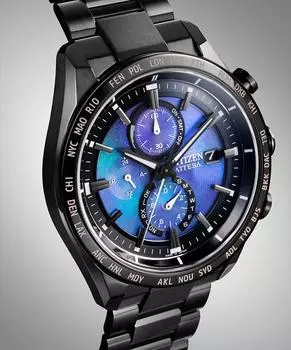 CITIZEN ATTESA Hakuto-R радиоуправляемый Super Titanium Limited 2024 Модель AT8285-68Z синий