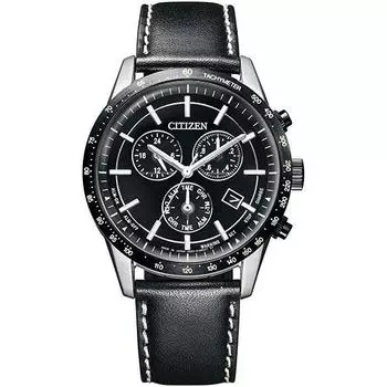 Citizen BL5496-11E ( Watch CITIZEN COLLECTION Eco-Drive Chronograph Parpetual Calendar Series Leather Band)