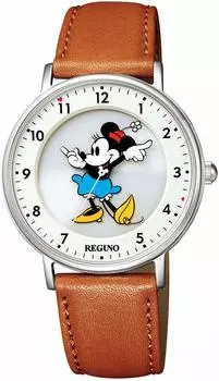 [Citizen] Часы Legno KP3-112-12 Solar Tech Simple Series Disney Collection Модель Минни