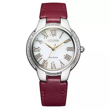 [Citizen] Часы Red Diamond Solar Leather EM0091-11A женские
