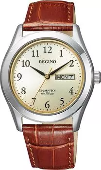 [Citizen] Часы Regno Ring Solar KM1-211-30 Коричневый