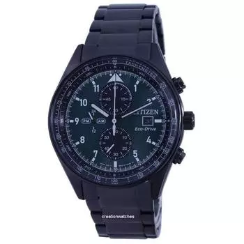 Citizen Chronograph Stainless Steel Eco-Drive CA0775-87X 100M Мужские часы