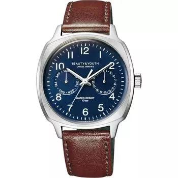 CITIZEN [Citizen] BEAUTY YOUTH UNITED ARROWS BEAUTY YOUTH UNITED ARROWS CUSHION CASE DAY DATE BH7 610 70 Мужская коричневая