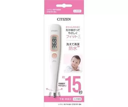 CITIZEN Citizen Электронный термометр Прогноз Тип Прогноз Фактическое измерение Ребенок + CTE707-BA