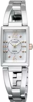 [Citizen] CITIZEN Watch Wicca Solar Tech Half Bangle Type Simple Adjust NA15-1561B Women s