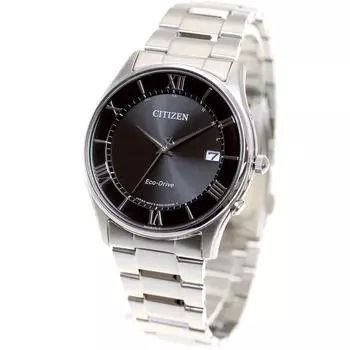 Citizen Collection Simple Adjust Slim Eco-Drive Radio-Controlled Watch, Type, AS1060-54E, Men s