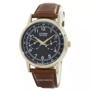 Citizen Dress Eco-Drive AO9003-08E Мужские часы чёрный