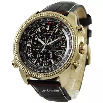 Citizen Eco-Drive Perpetual Calender BL5403-03X Мужские часы коричневый