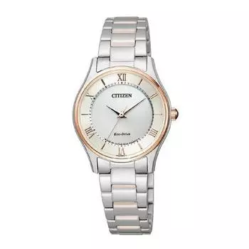Citizen EM0404-51A ( Watch CITIZEN COLLECTION Eco-Drive Thin Pair Model Women s) Round Watch Silver