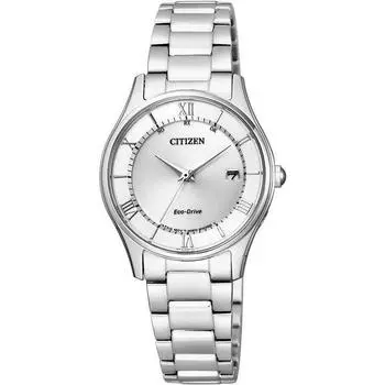 Citizen ES0000-79A ( Watch CITIZEN COLLECTION Eco-Drive radio-controlled Thin Series Date Women s Stainless Band /Silver)