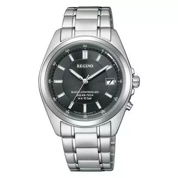 Citizen КС3-115-51 ( Часы REGUNO Solar-Tech радиоуправляемые Стандартная серия Мужские) Круглые часы