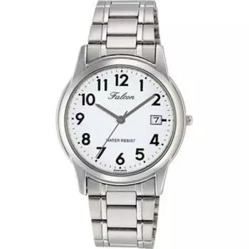 Citizen Men s D010-204 ( Watch Q&Q Day) Round Watch Silver Analog