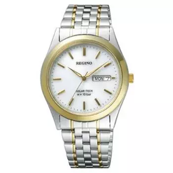 Citizen Men s RS25-0053B ( Watch REGUNO Men s) Round Watch Silver Stainless Analog