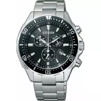 Citizen Men s VO10-6771F ( Watch OXY Eco-Drive Chronograph Diver Design) Round Watch Silver