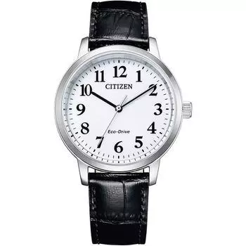 Citizen Мужская BJ6541-15A ( Смотреть КОЛЛЕКЦИЯ CITIZEN Eco-Drive) Круглые часы из черной нержавеющей стали, аналоговые