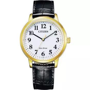 Citizen Мужская BJ6543-10A ( Смотреть КОЛЛЕКЦИЯ CITIZEN Eco-Drive) Круглые часы, черные, аналоговые