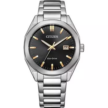 Citizen Мужская BM7620-83E ( Смотреть CITIZEN COLLECTION Эко-драйв на солнечных батареях) Круглые часы из нержавеющей стали