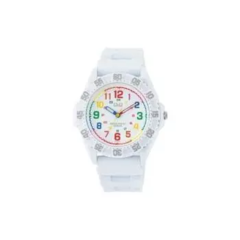 Citizen Мужская VR78-001 ( Смотреть Q&Q) Круглые аналоговые часы из белой смолы