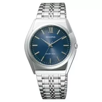 Citizen Мужской RS25-0041C ( Смотреть REGUNO Мужские) Круглые часы из серебристой нержавеющей стали, аналоговые