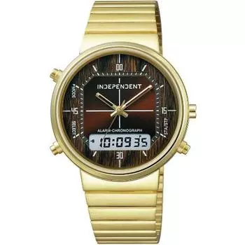 Citizen Независимые часы Independent Digiana Unisex Brown Gold BP1 021 91 Parallel Imported