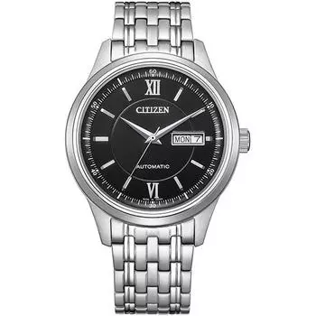 Citizen NY4050-62E ( Watch CITIZEN COLLECTION Mechanical Classic Day&Date) Round Watch Silver