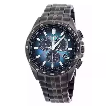 Citizen PCAT Limited Edition Perpetual Calendar Chronograph Multicolor Dial Eco-Drive CB5878-56E 100M Мужские часы синий