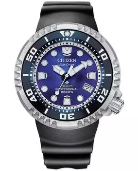 CITIZEN Promaster Marine Eco-Drive 300M Сапфировые мужские часы BN1025-08L синий