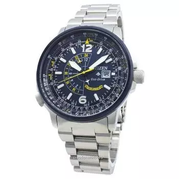 Citizen Promaster Nighthawk BJ7006-56L Eco-Drive 200M Мужские часы синий