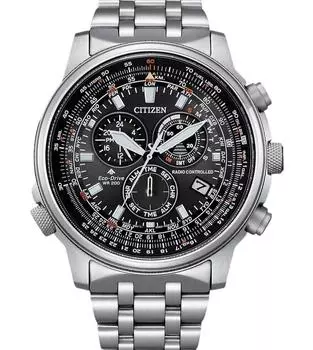 CITIZEN Promaster Sky Perpetual World Time 20ATM SS мужские часы CB5861-59E