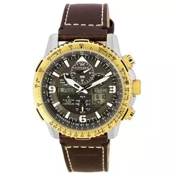 Citizen Promaster Skyhawk Chronograph Eco-Drive Divers JY8084-17H 200M Мужские часы серый