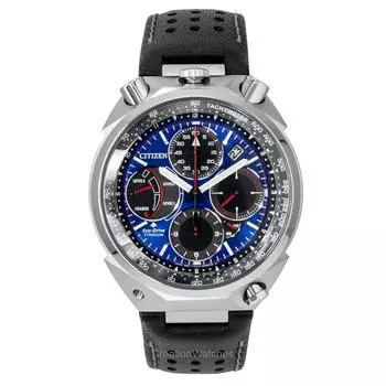 Citizen Promaster Tsuno Chronograph Racer Лимитированная серия Синий циферблат Eco-Drive Дайвер AV0088-01L 200M Мужские часы синий