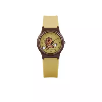 [Citizen Q&Q] Часы Cue and Cue Analog Kanahei Star Wars Chewbacca Pogue 10 ATM Водонепроницаемый уретановый ремень V06A-512VK для девочек Серый