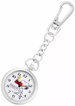 [Citizen Q&Q] Карманные часы Snoopy Waterproof Clip P004-204 женские белые