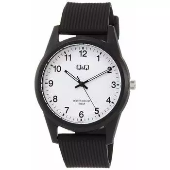 Citizen Q&Q Watch Analog Waterproof Urethane Strap VS40-001 Men s White