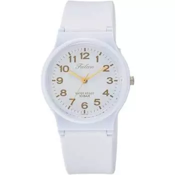 Citizen Q&Q Watch Analog Waterproof Urethane Belt VS20-002 White Gold