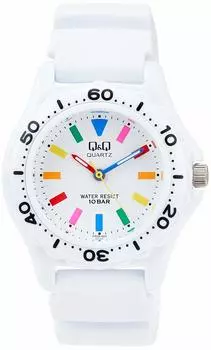 [Citizen Q&Q] Watch Analog Waterproof Urethane Belt VR25-002 Women s White